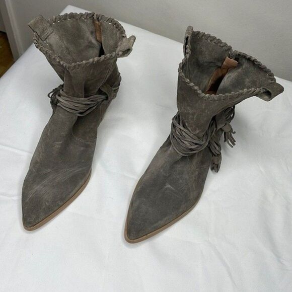 Ron White Womens Size 37 Brailee Western Ankle Boots - Picture 3 of 9